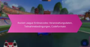 Read more about the article Rocket League Einlösecodes: Veranstaltungsdaten, Teilnahmebedingungen, Codeformate