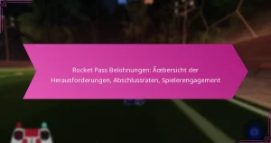 Read more about the article Rocket Pass Belohnungen: Übersicht der Herausforderungen, Abschlussraten, Spielerengagement